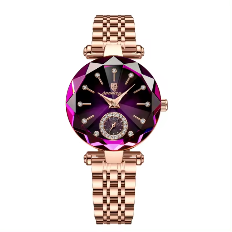 New fashion Rose Gold Luxury Watch for Female