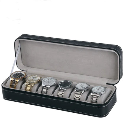 STYLISH WATCH ORGANIZER BOX | ZIPPER CASE