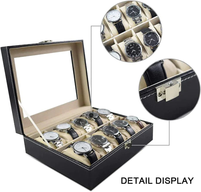 STYLISH WATCH ORGANIZER BOX