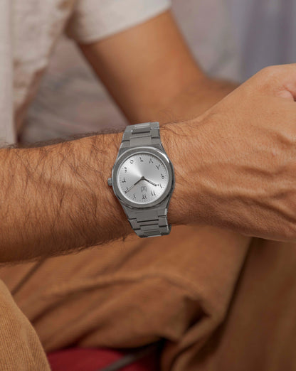 Minimalist Silver Waterproof Automatic Watch™ - Premium Quality