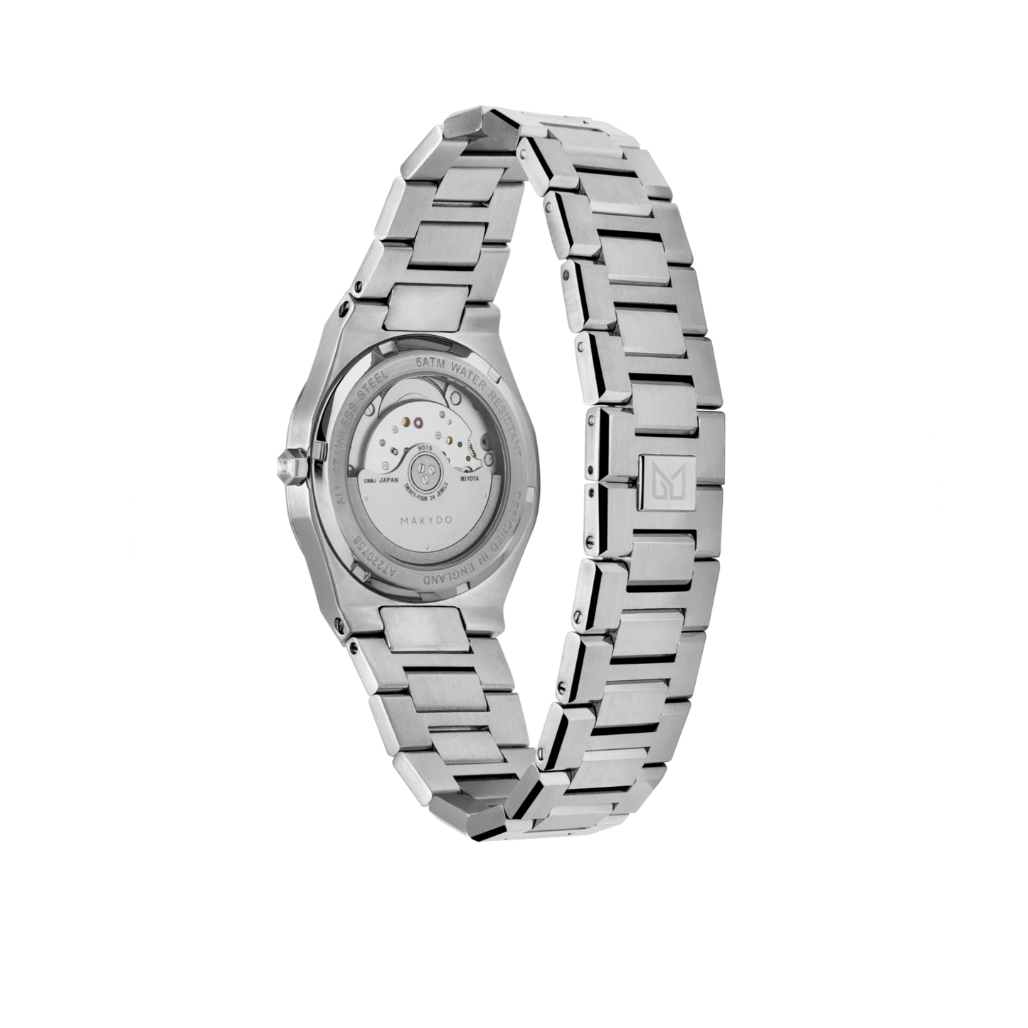 Minimalist Silver Waterproof Automatic Watch™ - Premium Quality